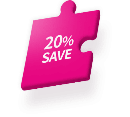 20% SAVE