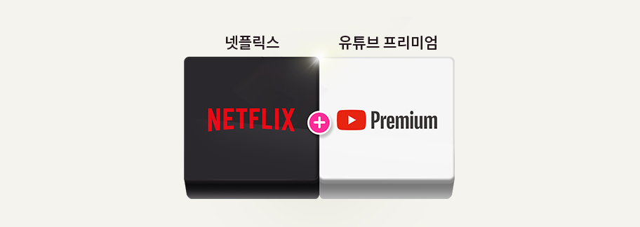넷플릭스+유튜브 프리미엄