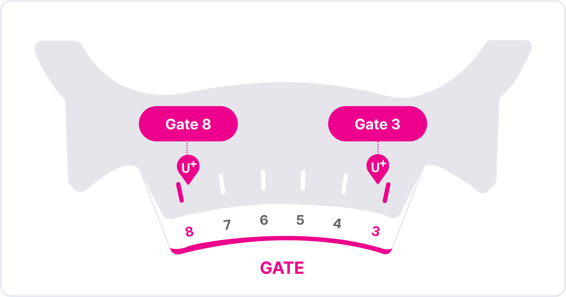 LG U+ Incheon Airport Terminal 2 1st Floor Arrival Hall Customer Center Location