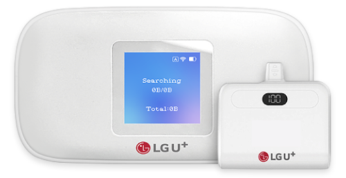LG U+ Portable Wi-Fi for Multiple Users