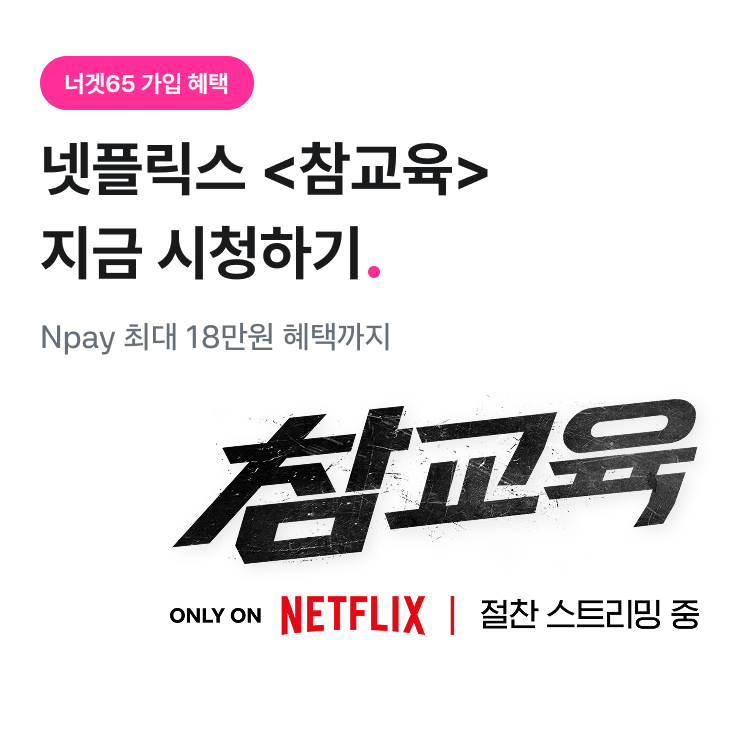 너겟65 넷플릭스 무제한 시청