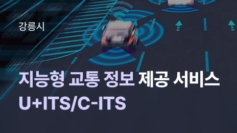 강릉시 | 지능형 교통 정보 제공 서비스 U+ITS|C-ITS